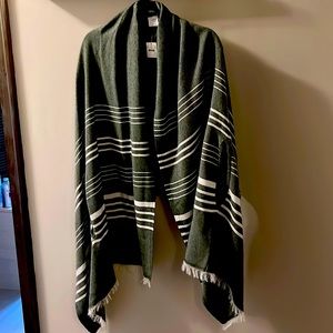 J crew one size poncho /wrap nWT